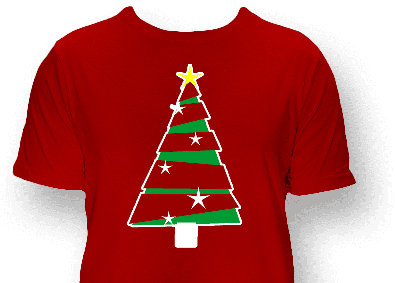 Camiseta estampada Ano Novo